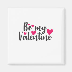 Aimant Couple Art Be My Valentine