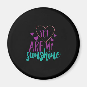 Aimant Couple Art Vous Êtes Mon Soleil
