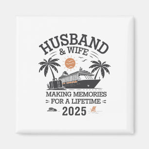 Aimant Couple marié Husnd et femme 2025 Création de souve