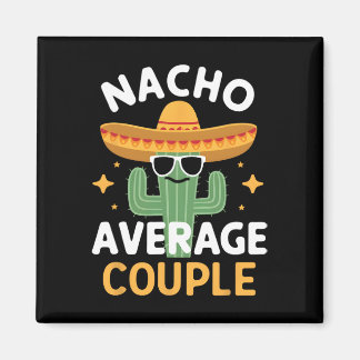 Aimant Couple Nacho Moyen Drôle Cinco De Mayo Mexicain F