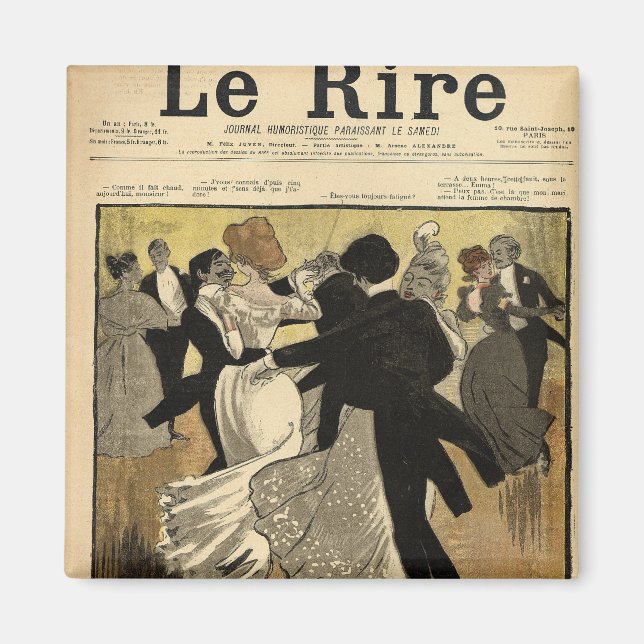 Aimant Couples dansants (Devant)