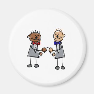 Aimant Couples gais interraciaux