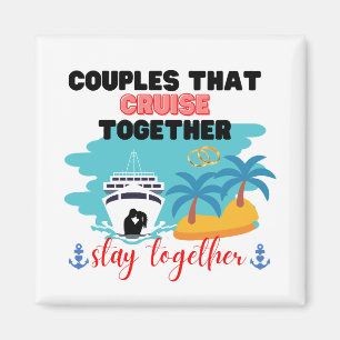 Aimant Couples qui croisent ensemble Restez ensemble Anni