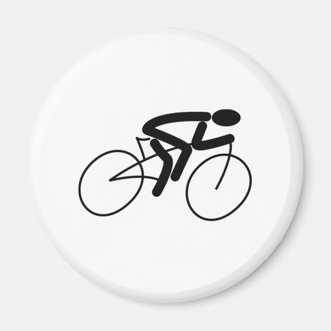 Aimant Course à vélo (Devant)