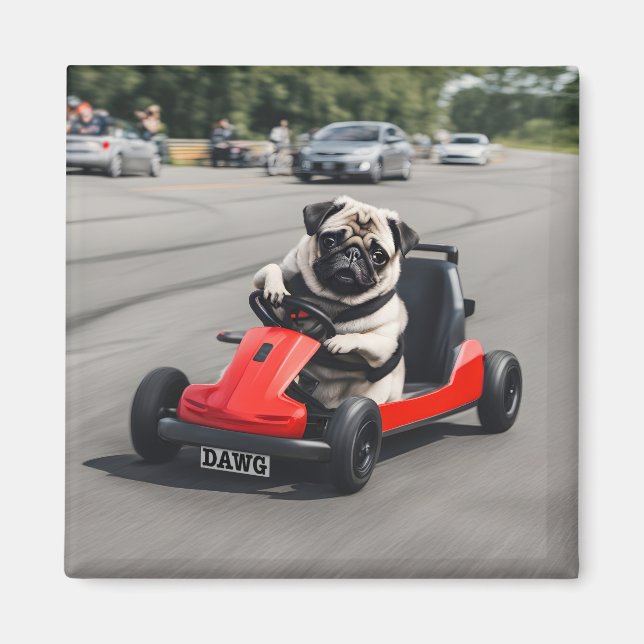 Aimant course de go-kart carlin (Devant)
