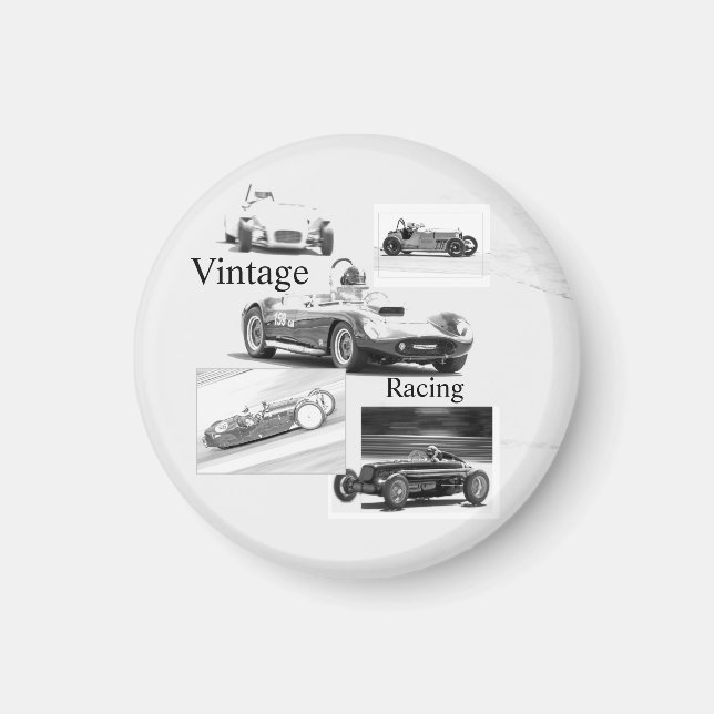 Aimant Course vintage (Devant)