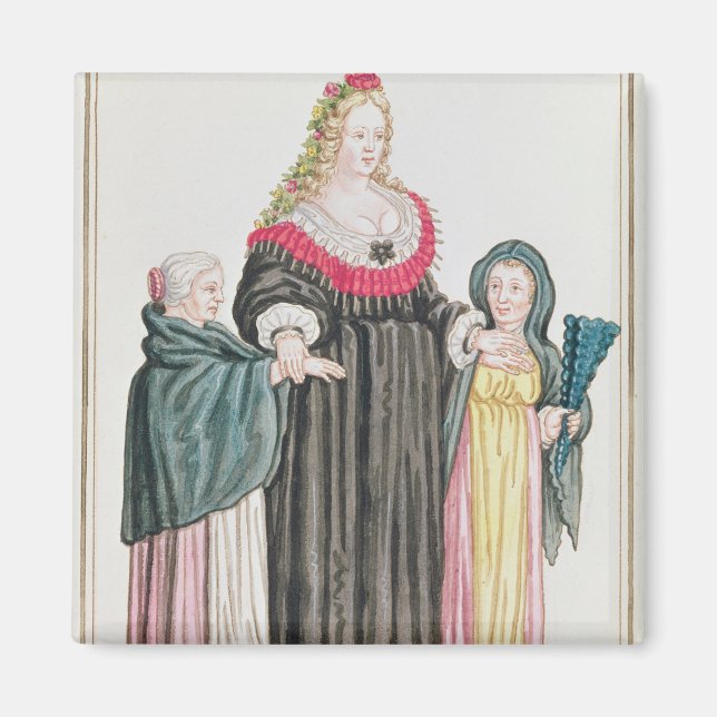 Aimant Courtesan vénitien (Devant)