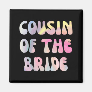 Aimant Cousin Amusant De La Mariée