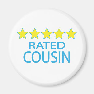 Aimant Cousin cinq étoiles