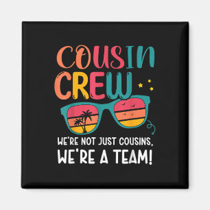 Aimant Cousin Crew 2025 Réunion de famille Faire des souv