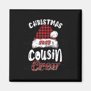Aimant Cousin du Christ Crew Buffalo Red Plaid Pajamas Fa