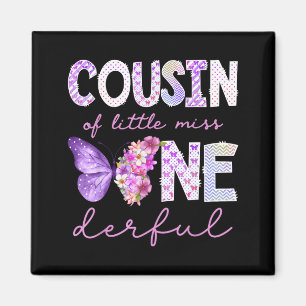 Aimant Cousine du Papillon Little Miss Onederful 1ère