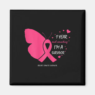Aimant Coute 1 an Cancer du sein Gratuit Cadeaux de survi