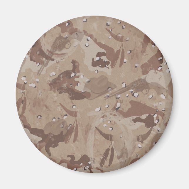 Aimant Cowboy Camo (Devant)