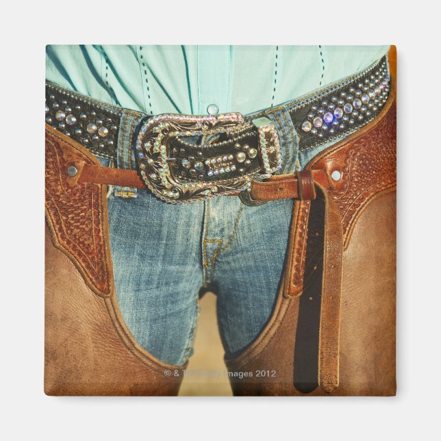 Aimant Cowboy chaps (Devant)