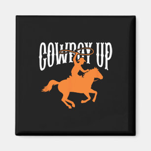Aimant Cowboy Cowgirl Rodeo Western Southern Cowboy