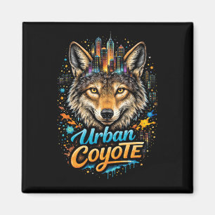 Aimant Coyote Urbain