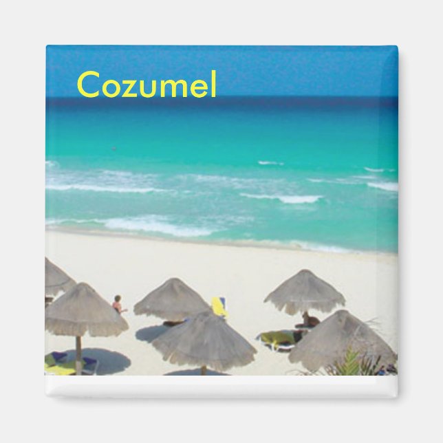 Aimant cozumel (Devant)