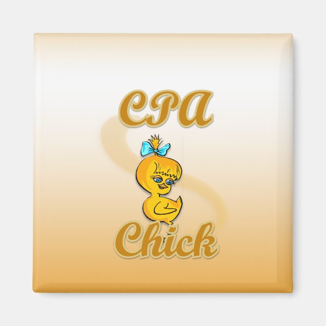 Aimant CPA Chick (Devant)
