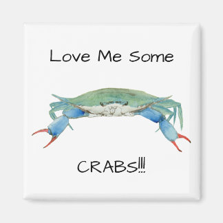 Aimant Crabe bleu
