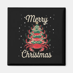 Aimant Crabe Xmas Arbre Crabe Arbre de Noël