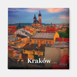 Aimant Cracovie Europe Pologne Polska Vieille Ville