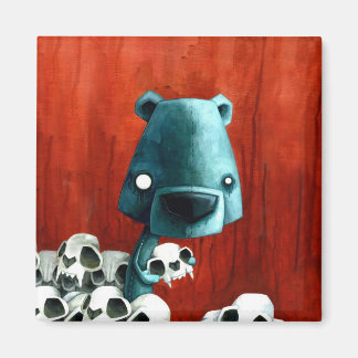 Aimant Crâne d'ours