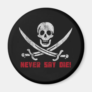 Aimant Crâne et os croisés