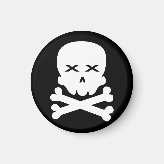 Aimant Crâne mort (Devant)