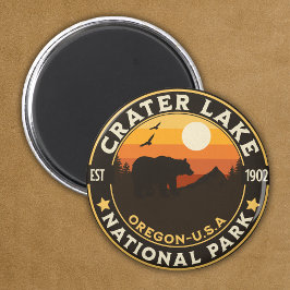 Aimant Crater Lake National Park Est 1902