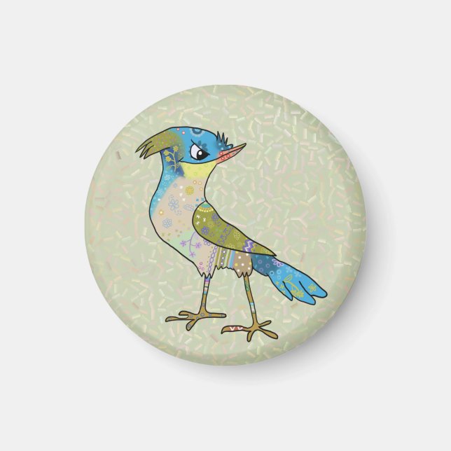 Aimant Crazy Vogel (Devant)