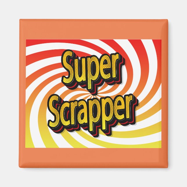 Aimant Créateur de scrapbook Cropper (Devant)