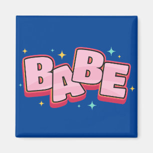 Aimant Création de texte Babe