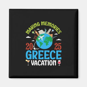 Aimant Créer des souvenirs en Grèce Vacances 2025 Voyage