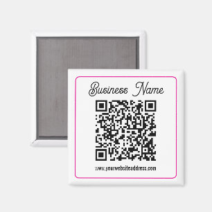 Aimant Créez instantanément un code QR scannable pour vot