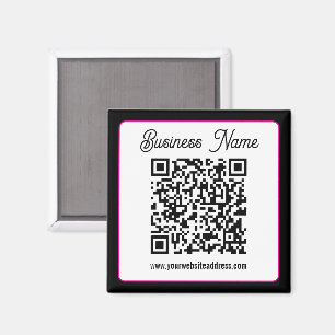 Aimant Créez instantanément un code QR scannable pour vot