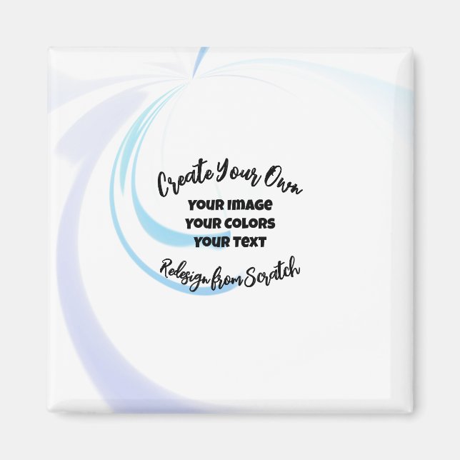 Aimant Créez vos produits personnalisés (Devant)