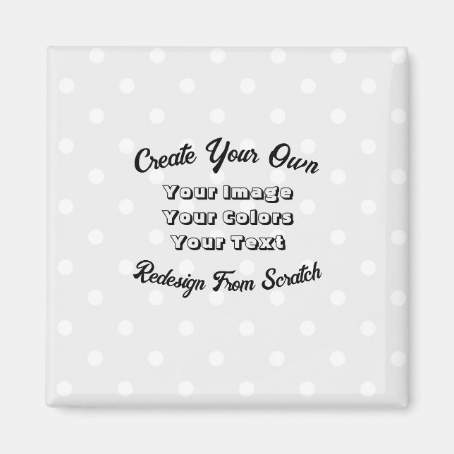 Aimant Créez Votre Propre (Devant)