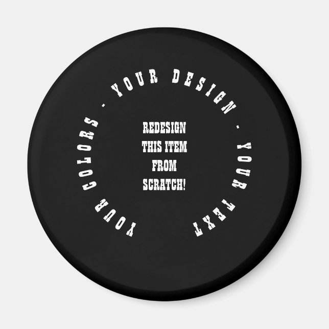 Aimant Créez votre propre (Devant)