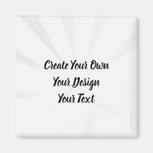 Aimant Créez votre propre personnalisation (Devant)