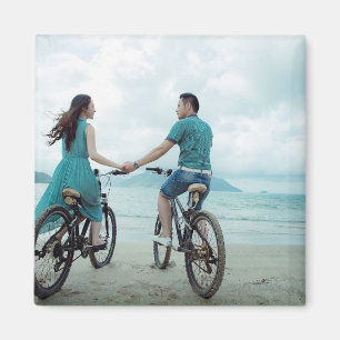 Aimant Créez votre propre photo personnalisée en couple