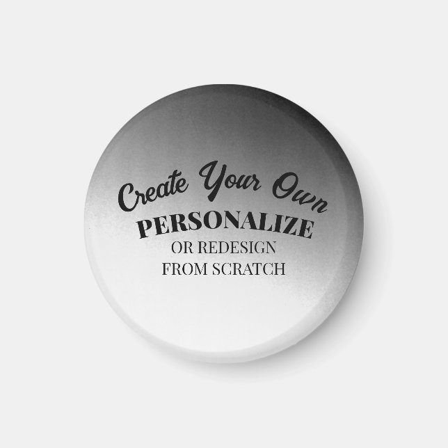 Aimant Créez Votre Propre Produit Sur Mesure (Devant)