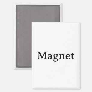 Aimant Créez votre propre rectangle 2,5" x 3,5"