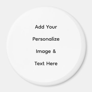 Aimant créez votre propre texte personnalisé