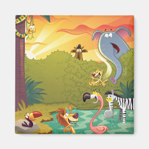 Aimant Crépuscule au trou d'eau