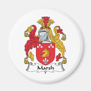 Aimant Crest de la famille Marsh