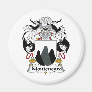 Aimant Crête de famille de Monténégro