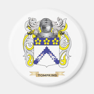Aimant Crête de famille de Tompkins (manteau des bras)