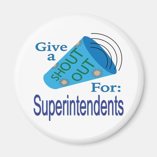 Aimant Criez pour les surintendants (Devant)