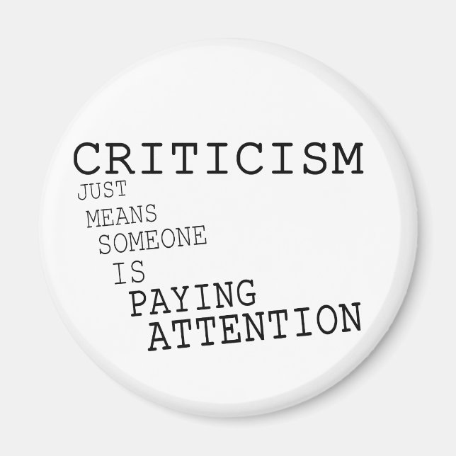 AIMANT CRITIQUE (Devant)